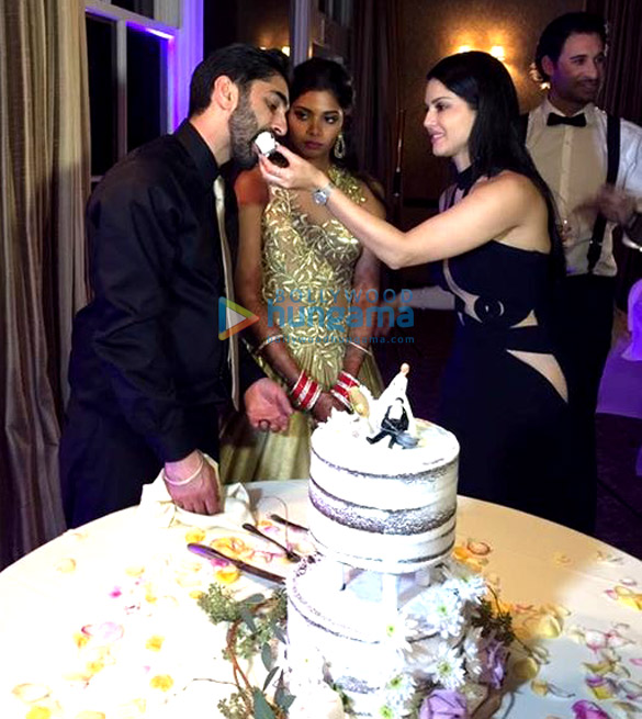 sunny leone graces her brother sundeeps wedding ceremony 2