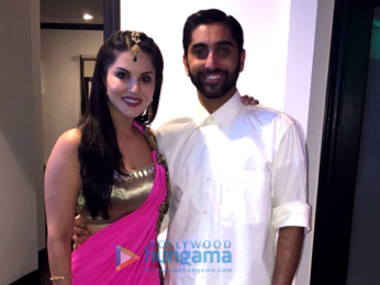 Sunny Leone graces her brother Sundeep's wedding ceremony