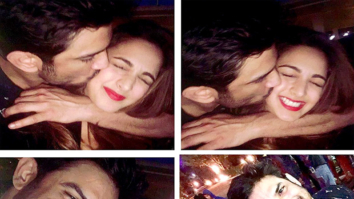 Check out: Sushant Singh Rajput’s reunion with Kiara Advani with kiss attack is adorable