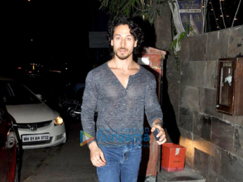 Tiger Shroff & Disha Patani snapped in Bandra