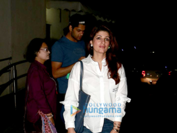 Twinkle Khanna snapped at PVR Juhu post a movie screening