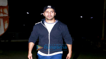 Varun Dhawan snapped post a screening of ‘Dangal’