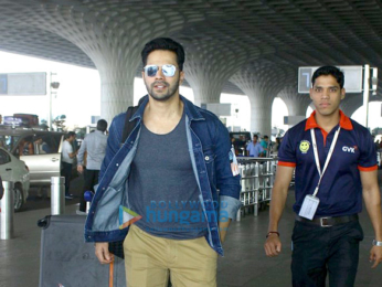 Varun Dhawan, Sanjay Dutt and Sridevi snapped at the airport