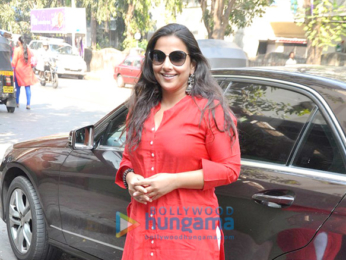 Vidya Balan snapped in Bandra