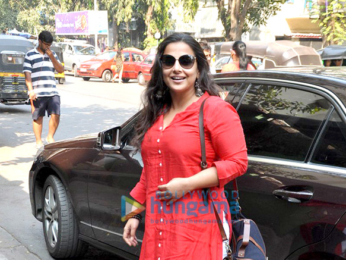 Vidya Balan snapped in Bandra