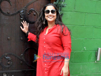 Vidya Balan snapped in Bandra