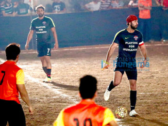 Ranbir Kapoor, Aditya Thackeray spotted at Yuva Bandra XI vs All-Stars XI football tournament