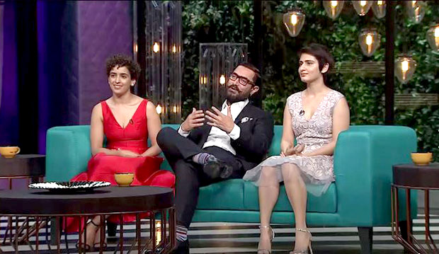 Amir Khan And Karina Kapur Sex Videos - Koffee With Karan 5: Aamir Khan on having no friends, being the perfect sex  therapist and more with the Dangal girls : Bollywood News - Bollywood  Hungama