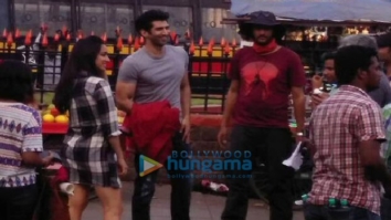 On The Sets Of The Film Ok Jaanu