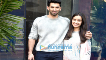 Aditya Roy Kapur and Shraddha Kapoor snapped at OK Jaanu promotions