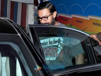 Aamir Khan snapped post spa session in Bandra