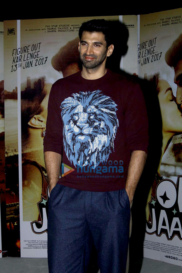 aditya roy kapur shraddha kapoor at ok jaanu promotions 2