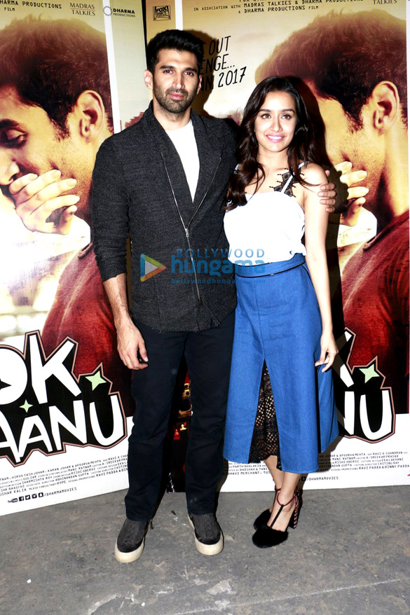 aditya roy kapur shraddha kapoor snapped at ok jaanu promotions 1