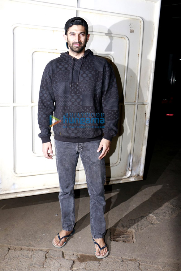 aditya roy salim khan snapped at ok jaanu screening 1