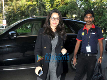 Aditya Roy Kapur and Shraddha Kapoor depart to promote Ok Jaanu in Chandigarh
