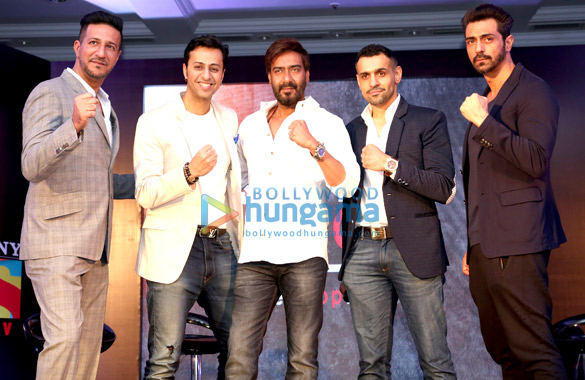 Ajay Devgn, Arjun Rampal, Salim Merchant & Sulaiman Merchant launch Super Fight League