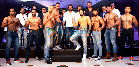 ajay devgn arjun rampal randeep hooda salim merchant sulaiman merchant launch super fight league 4