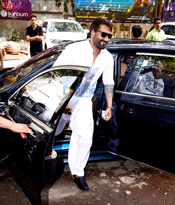 ajay devgn and others at sheesha sky lounges opening 7