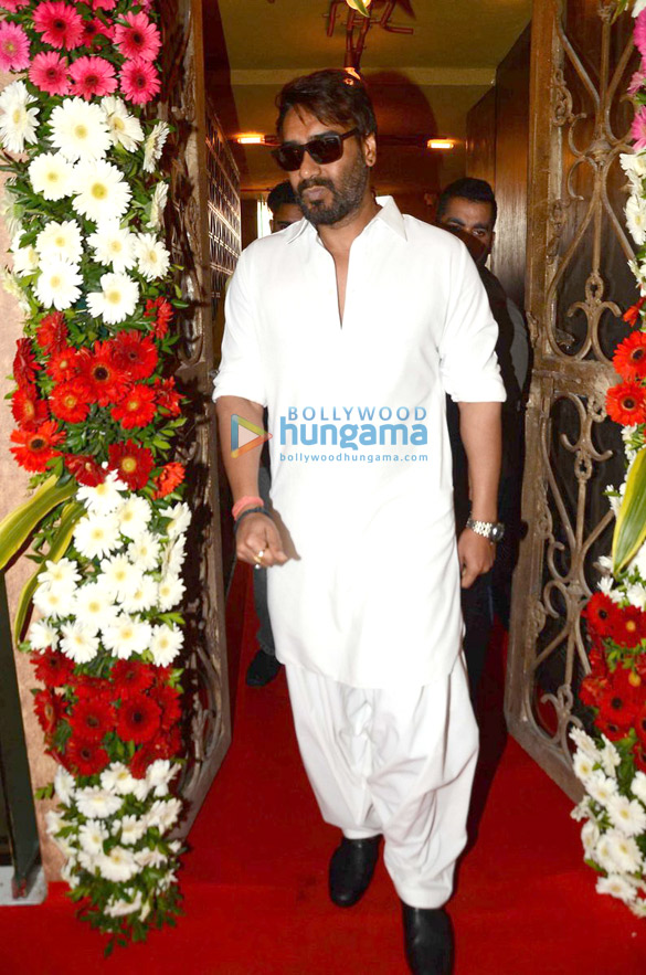 ajay devgn at sheesha sky lounge 6