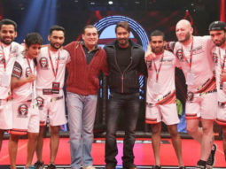 Check out: Ajay Devgn poses with his team at the inauguration of Super Fight League