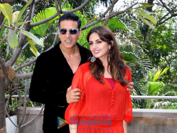 Akshay Kumar & Huma Qureshi snapped at the promotions of 'Jolly LLB 2'