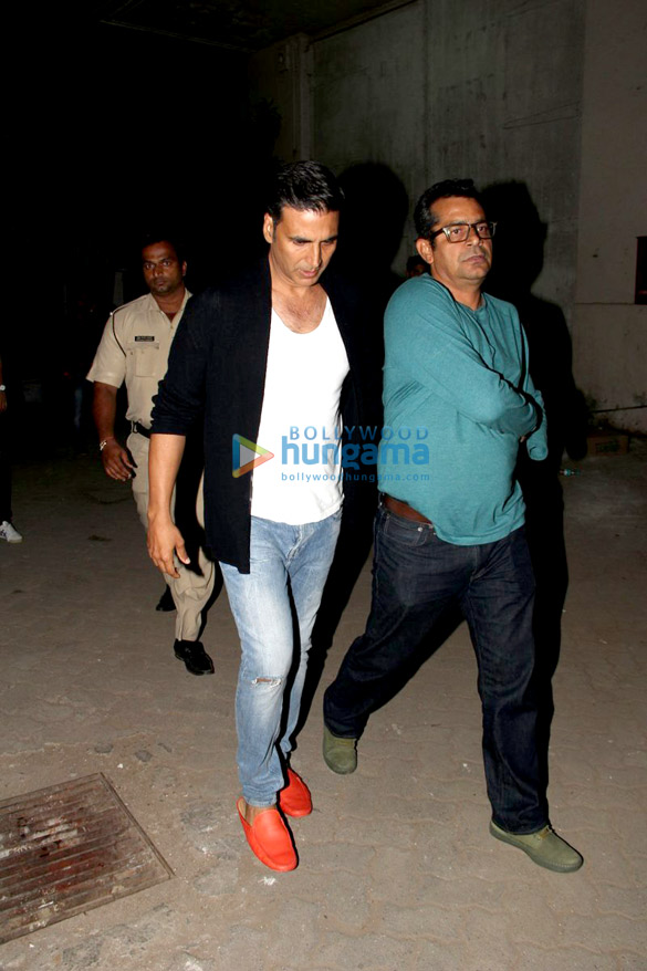 akshay snapped at jolly llb 2 promotions 3