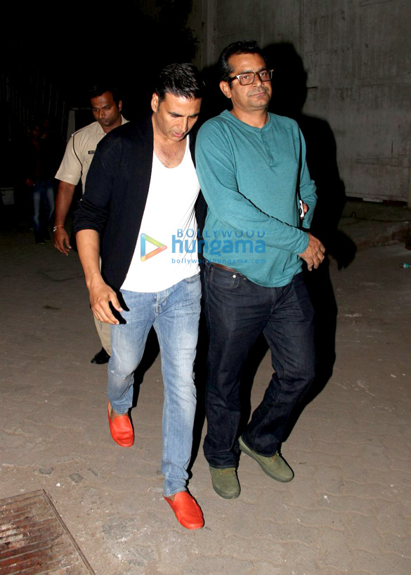 akshay snapped at jolly llb 2 promotions 4