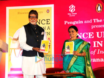 Amitabh Bachchan unveils Bhawana Somaaya book 'Once Upon A Time In India – A Century of Indian Cinema'
