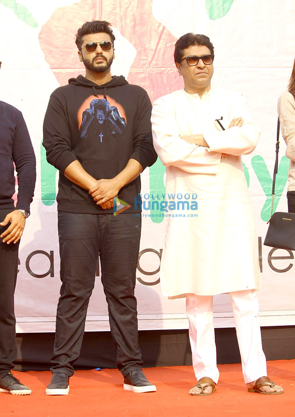 arjun kapoor raj thackeray grace lokhandwala marathon 2