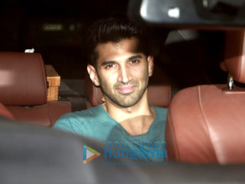 Arjun Kapoor and Aditya Roy Kapur snapped at Ranbir Kapoor's house