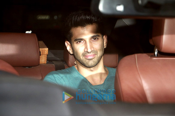 arjun kapoor and aditya roy kapur snapped at ranbir kapoors house 4
