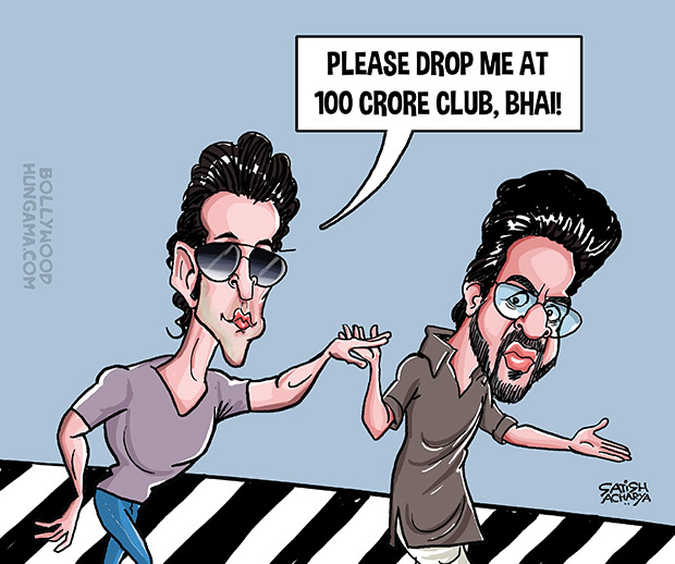 Bollywood Toons Can Kaabil beat Raees to reach 100 crore first