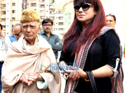 Khayyam, Udit Narayan, Karan Razdan and others attend the chautha of lyricist Naqsh Lyallpuri