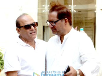 Khayyam, Udit Narayan, Karan Razdan and others attend the chautha of lyricist Naqsh Lyallpuri