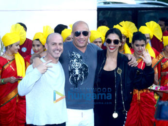 Deepika Padukone & Vin Diesel arrive in India for 'xXx The Return of Xander Cage' promotions