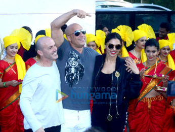 Deepika Padukone & Vin Diesel arrive in India for 'xXx The Return of Xander Cage' promotions