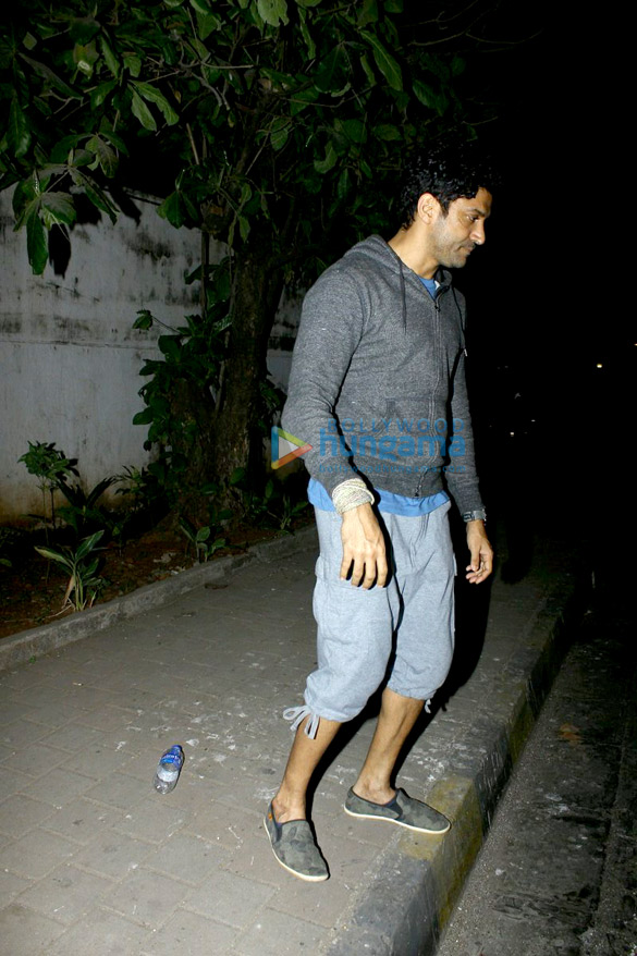 farhan akhtar snapped on his birthday 1
