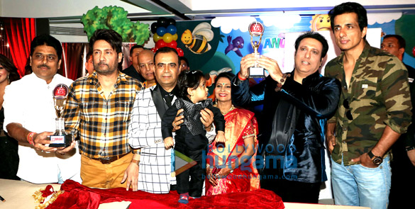 Govinda, Sonu Sood, Shekhar Suman & Yogesh Lakhani unveiled the trophy of 3rd Bright Awards