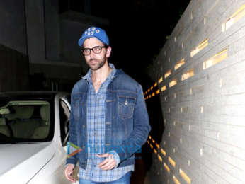 Hrithik Roshan, Sussanne Roshan and Zayed Khan snapped post dinner at Friend's Pad in Juhu