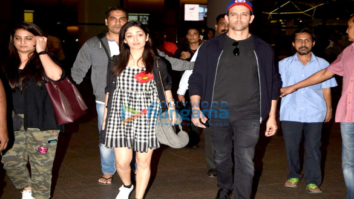 Hrithik Roshan & Yami Gautam return from ‘Kaabil’ promotions in Dubai
