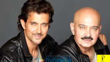 Celebrity Photos of Hrithik Roshan & Rakesh Roshan