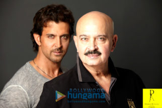 Celebrity Photos of Hrithik Roshan & Rakesh Roshan