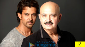 Celebrity Photos of Hrithik Roshan & Rakesh Roshan
