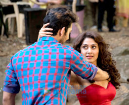 On The Sets Of The Movie Jeena Isi Ka Naam Hai