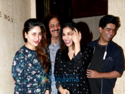 Kareena Kapoor Khan & Sophie Choudry snapped post dinner at Manish Malhotra’s house