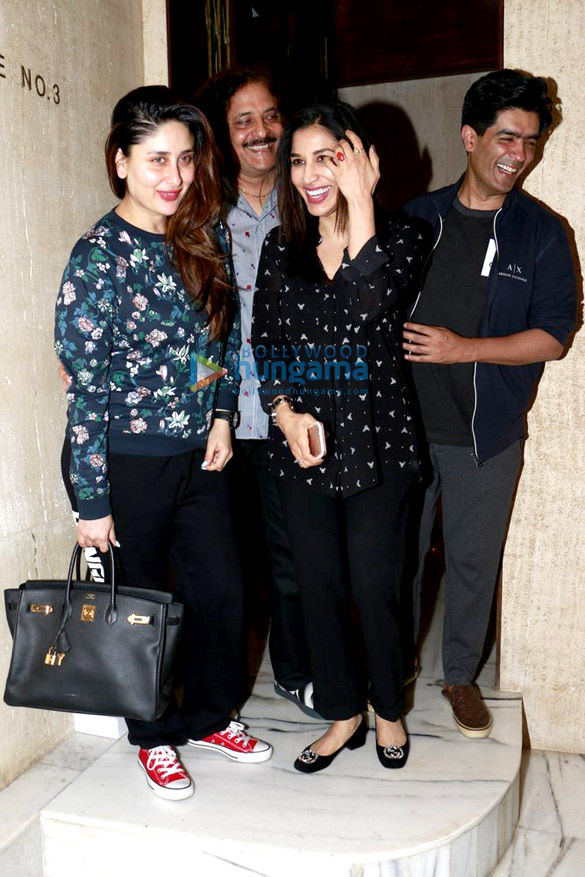 Kareena Kapoor Khan & Sophie Choudry snapped post dinner at Manish Malhotra’s house