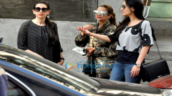 Karisma Kapoor, Amrita Arora & Anu Diwan snapped post lunch at Kitchen Garden