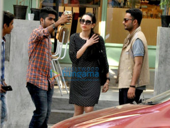 Karisma Kapoor, Amrita Arora & Anu Diwan snapped post lunch at Kitchen Garden