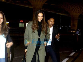 Katrina Kaif and Deepika Padukone snapped at the airport