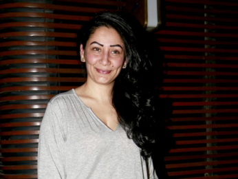 Maanyata & Amisha Patel snapped at Estella Lounge